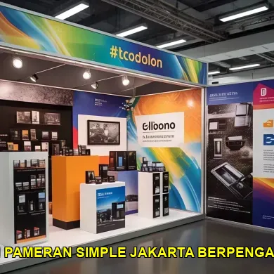 booth pameran simple jakarta berpengalaman